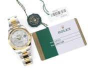 Rolex Datejust Two-Tone Silver Dial with 3235 Movement - Image 9
