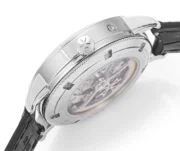 Vacheron Constantin Traditionnelle 83520/000R-9909 – Silver Dial, Black Leather Strap, Multi-Function - Image 3