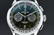 Breitling Premier B01 Chronograph Green Leather - Image 9
