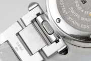 Cartier Pasha de Cartier Watch Silver Stainless Steel - Image 9